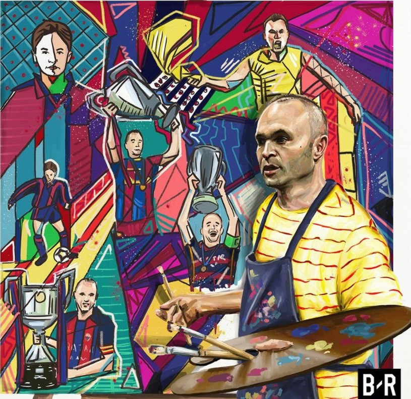 Nou Camp nghẹn ngào chia tay phù thủy Iniesta